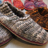 joe's toes sam slipper kit with purple and grey soles