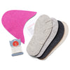 Make your own Felt Slipper Kit  - with a choice of sole types