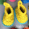Joe's Toes Bruna Merino Baby Boots Crochet Kit