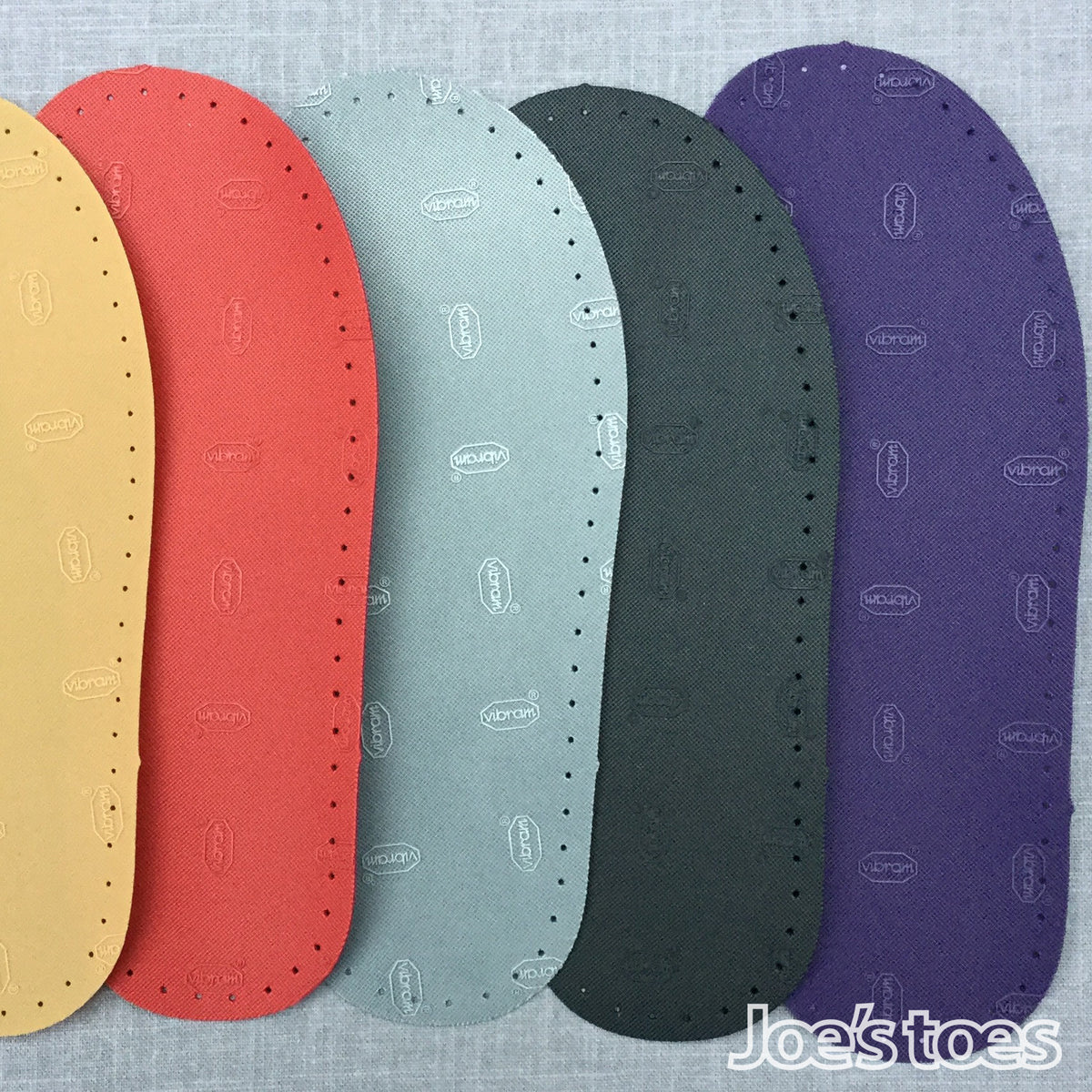 Vibram Rubber Slipper Soles made by Joe s Toes
