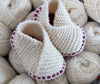 Baby Knitted Crossover Slipper Kit - Joe's Toes  - 9