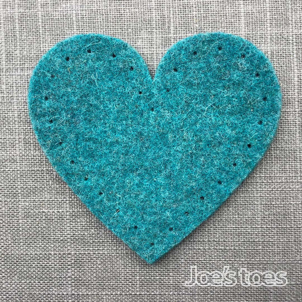 Heart Shaped Sew On Patches  Elbow or Knee Patches – Joe's Toes US