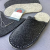 Make your own Felt Slipper Kit  - with a choice of sole types