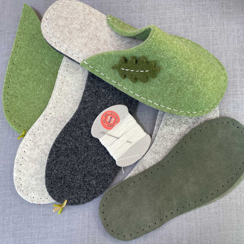 oak-leaf-slipper-kit-green-suede-soles