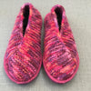 Crossover Knitted Slipper kit - Colour Mix
