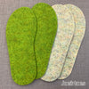 Vegan Friendly Wool-Free Recycled PET Felt Soles and A4 pieces