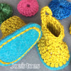 Joe's Toes Bruna Merino Baby Boots Crochet Kit