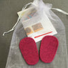 Joe's Toes Baby crossover knitted slippers kit "Everything but the yarn"