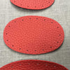 Joe's Toes vinyl sew on patch in red