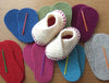 Baby Knitted Crossover Slipper Kit - Joe's Toes  - 7
