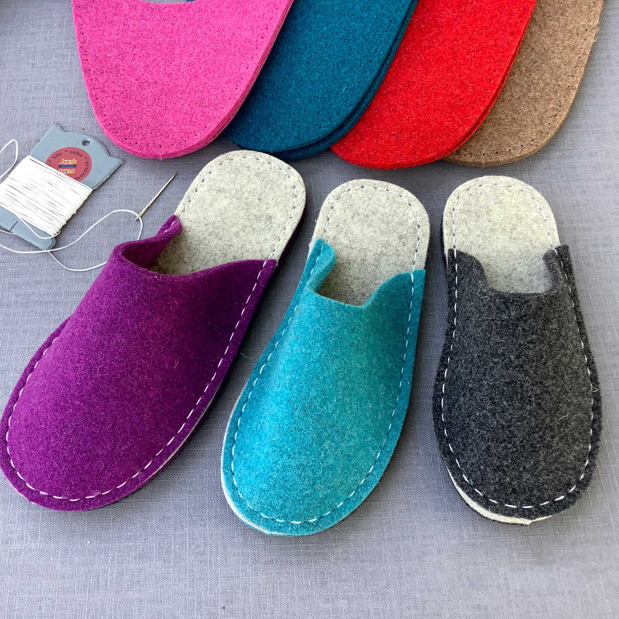 Felt slippers | Lindex UK