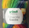 Sarah Crochet Slipper Kit - Rainbow Yarn